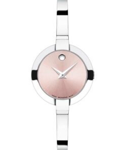 Bela Round Pink Dial Ladies Watch.