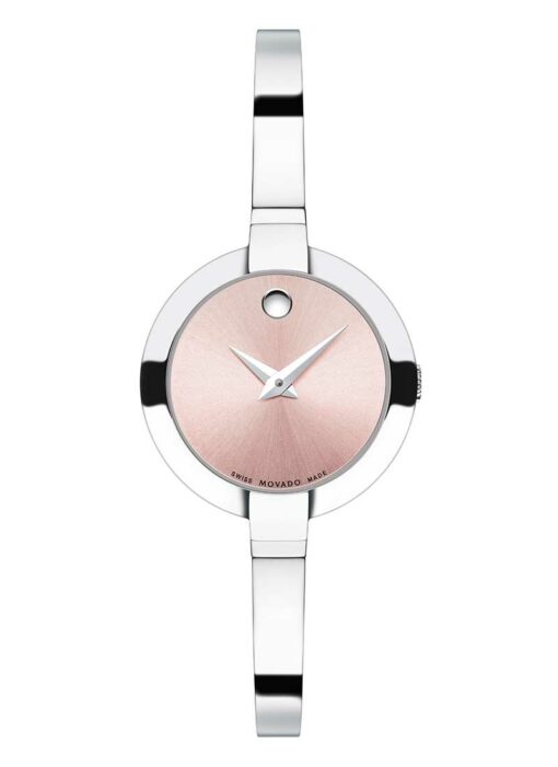 Bela Round Pink Dial Ladies Watch.