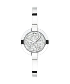 Bela Silver Metallic Dial Ladies Watch