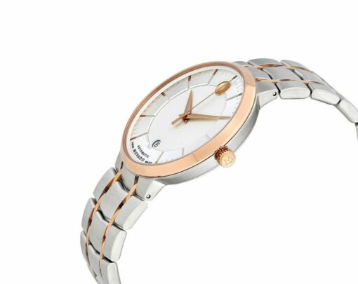 Automatic Silver Dial Two-tone Men's Watch