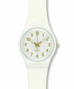 Ladies White Bishop Watch