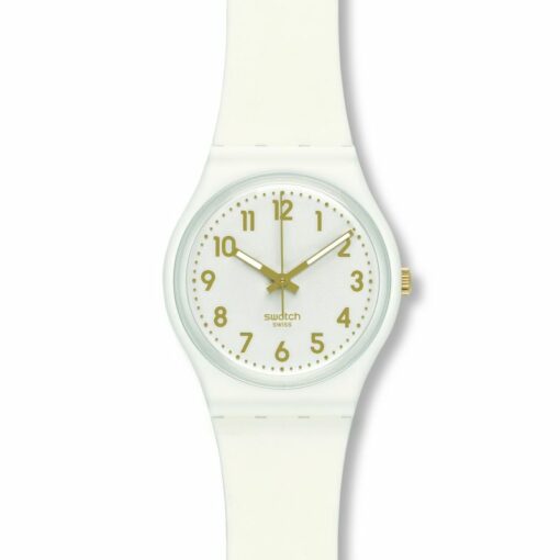 Ladies White Bishop Watch