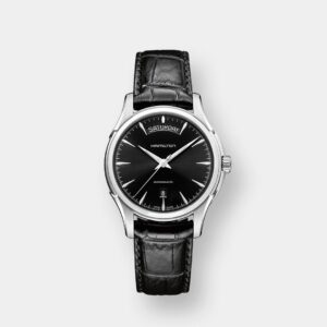 hamilton jazzmaster day date auto – silber 40mm edelstahl