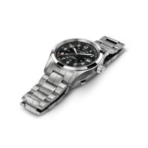 hamilton khaki field auto date – schwarz 38mm edelstahl