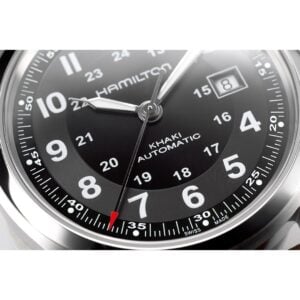 hamilton khaki field auto date – schwarz 42mm edelstahl