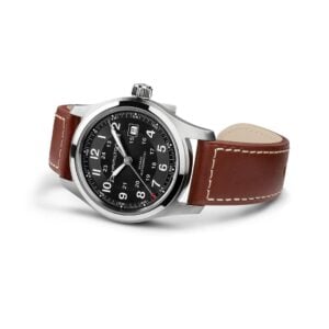hamilton khaki field auto date – schwarz 42mm edelstahl