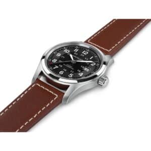 hamilton khaki field auto date – schwarz 42mm edelstahl