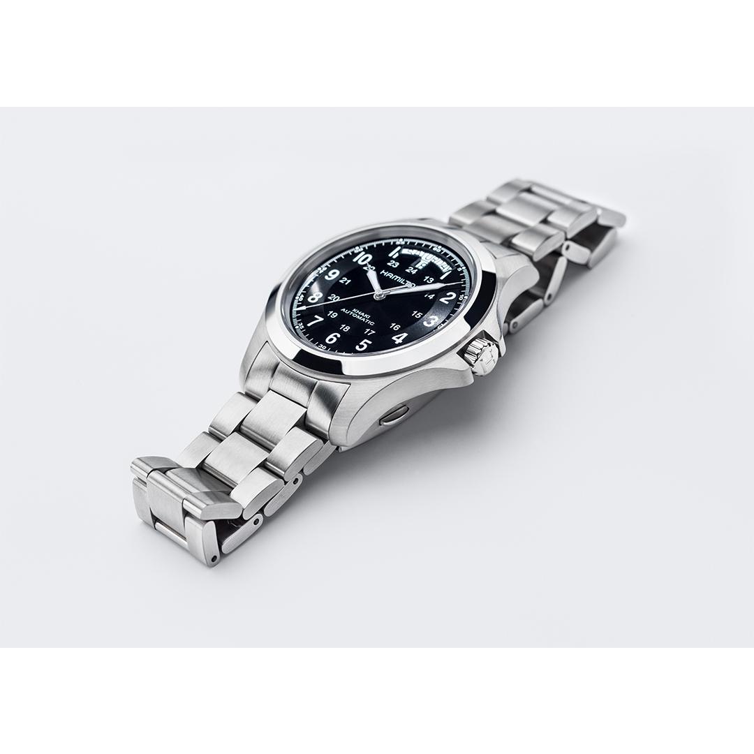 hamilton khaki field king auto – schwarz 40mm edelstahl