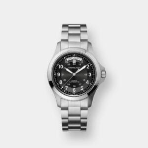 hamilton khaki field king auto – schwarz 40mm edelstahl