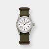 hamilton khaki field mechanical – grün 38mm pvd