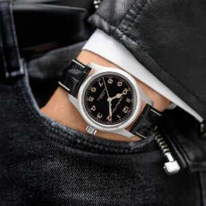 hamilton khaki field murph auto – schwarz 42mm edelstahl