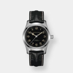 hamilton khaki field murph auto – schwarz 42mm edelstahl