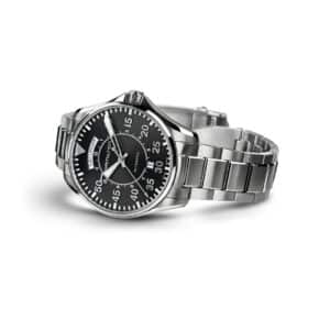 hamilton khaki pilot day date auto – schwarz 42mm edelstahl