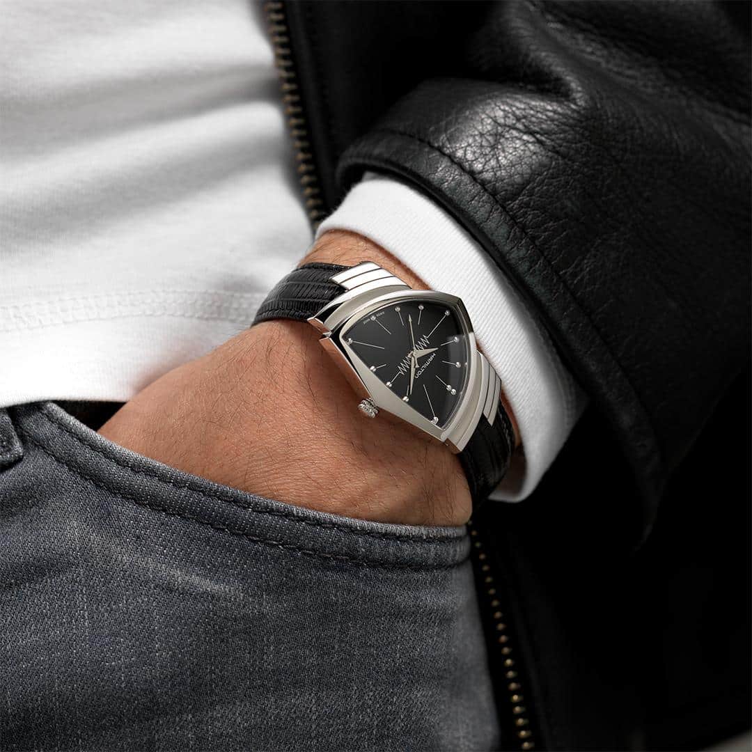 hamilton ventura agent m – schwarz 32mm x 50mm edelstahl