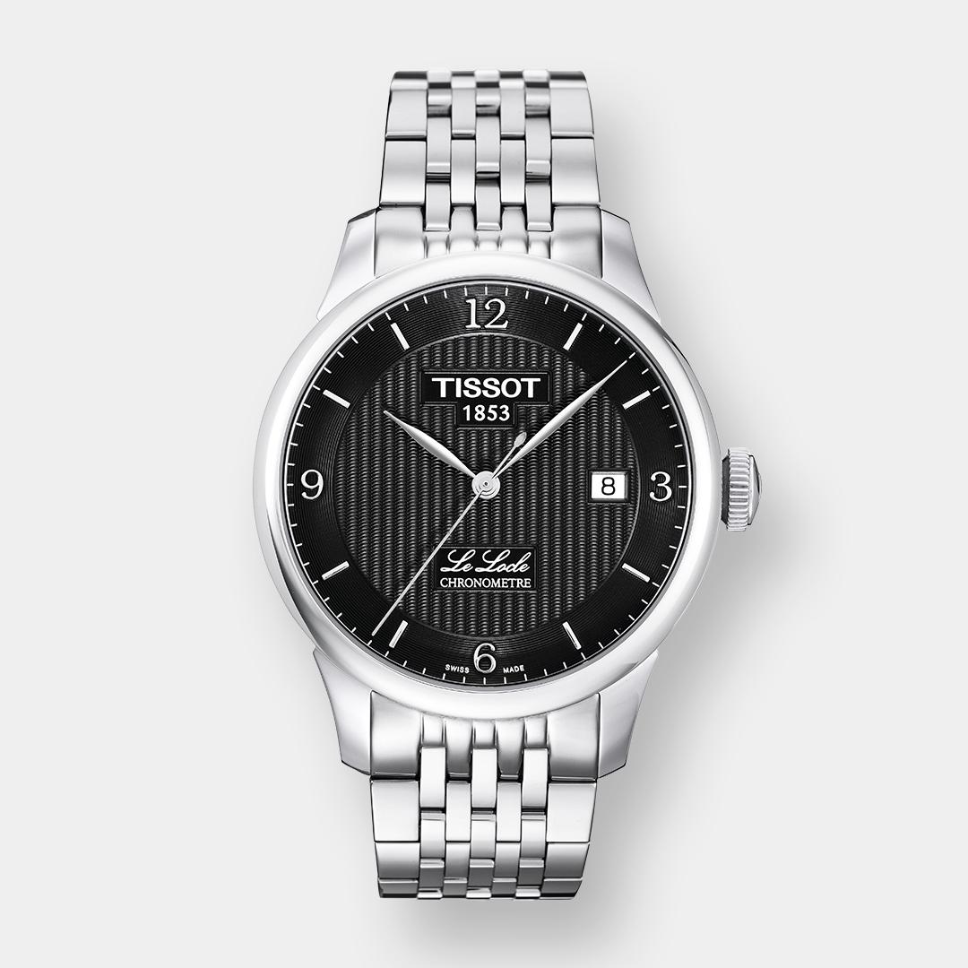 tissot le locle automatic cosc – schwarz 39mm edelstahl