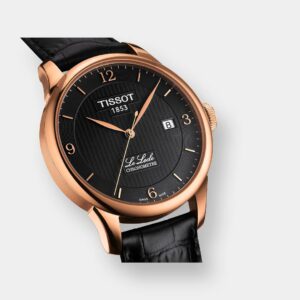 tissot le locle chronometer – schwarz 39mm rosé pvd