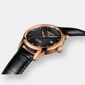 tissot le locle chronometer – schwarz 39mm rosé pvd