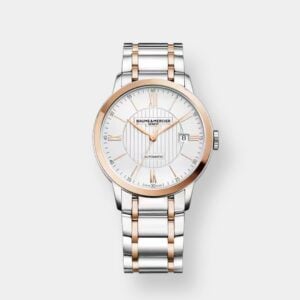 baume & mercier . classima 10217 – bicolor 40mm automatik c