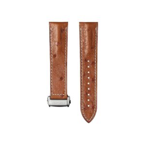 hamilton jazzmaster open heart – blau 42mm leder