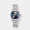 hamilton jazzmaster open heart lady – blau 36mm edelstahl