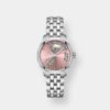 hamilton jazzmaster open heart lady – rosa 36mm edelstahl