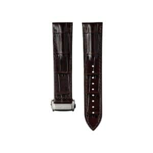 hamilton jazzmaster open heart – silber 42mm leder