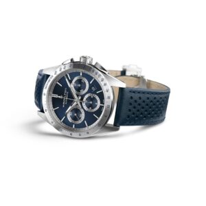 hamilton jazzmaster performer chrono – blau 42mm edelstahl