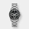 hamilton jazzmaster performer chrono – silber 42mm stahl