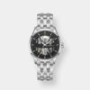 hamilton jazzmaster skeleton auto – silber 40mm edelstahl