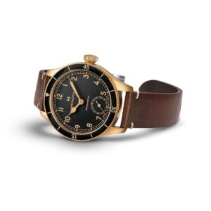 hamilton khaki aviation pilot pioneer mechanical – schwarz 43mm bronze