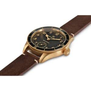 hamilton khaki aviation pilot pioneer mechanical – schwarz 43mm bronze
