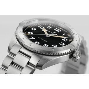 hamilton khaki field expedition auto – schwarz 41mm stahl