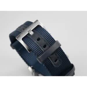 hamilton khaki field mechanical – blau 38mm edelstahl