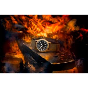 hamilton khaki field mechanical – braun 38mm bronze