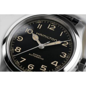 hamilton khaki field murph auto – schwarz 38mm edelstahl
