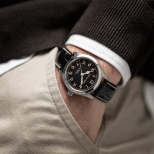 hamilton khaki field murph auto – schwarz 38mm edelstahl