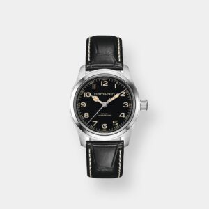 hamilton khaki field murph auto – schwarz 38mm edelstahl