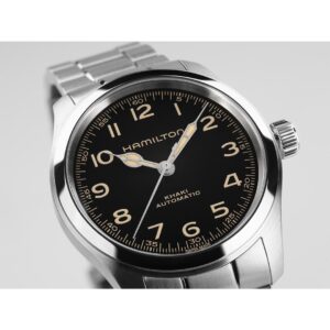 hamilton khaki murph auto – schwarz 38mm edelstahl