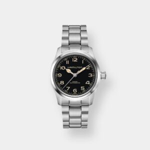 hamilton khaki murph auto – schwarz 38mm edelstahl