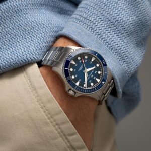 hamilton khaki navy scuba auto – blau 43mm edelstahl