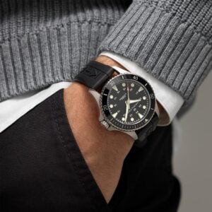 hamilton khaki navy scuba auto – schwarz 43mm edelstahl