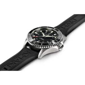 hamilton khaki navy scuba auto – schwarz 43mm edelstahl
