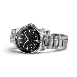 hamilton khaki navy scuba quartz – schwarz 37mm edelstahl