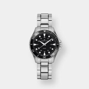 hamilton khaki navy scuba quartz – schwarz 37mm edelstahl