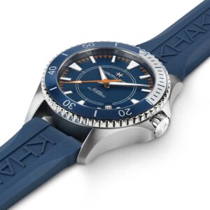 hamilton khaki scuba syroco – blau 40mm special edition