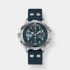 hamilton khaki x wind chrono – blau 45mm textil