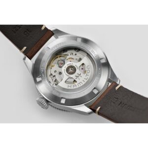 hamilton pilot pioneer auto – schwarz 38mm edelstahl