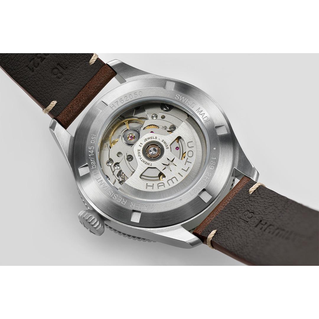 hamilton pilot pioneer auto – schwarz 38mm edelstahl