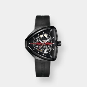 hamilton ventura elvis80 skeleton – schwarz 42mm pvd