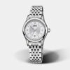 oris classic date – silber 28.5mm edelstahl